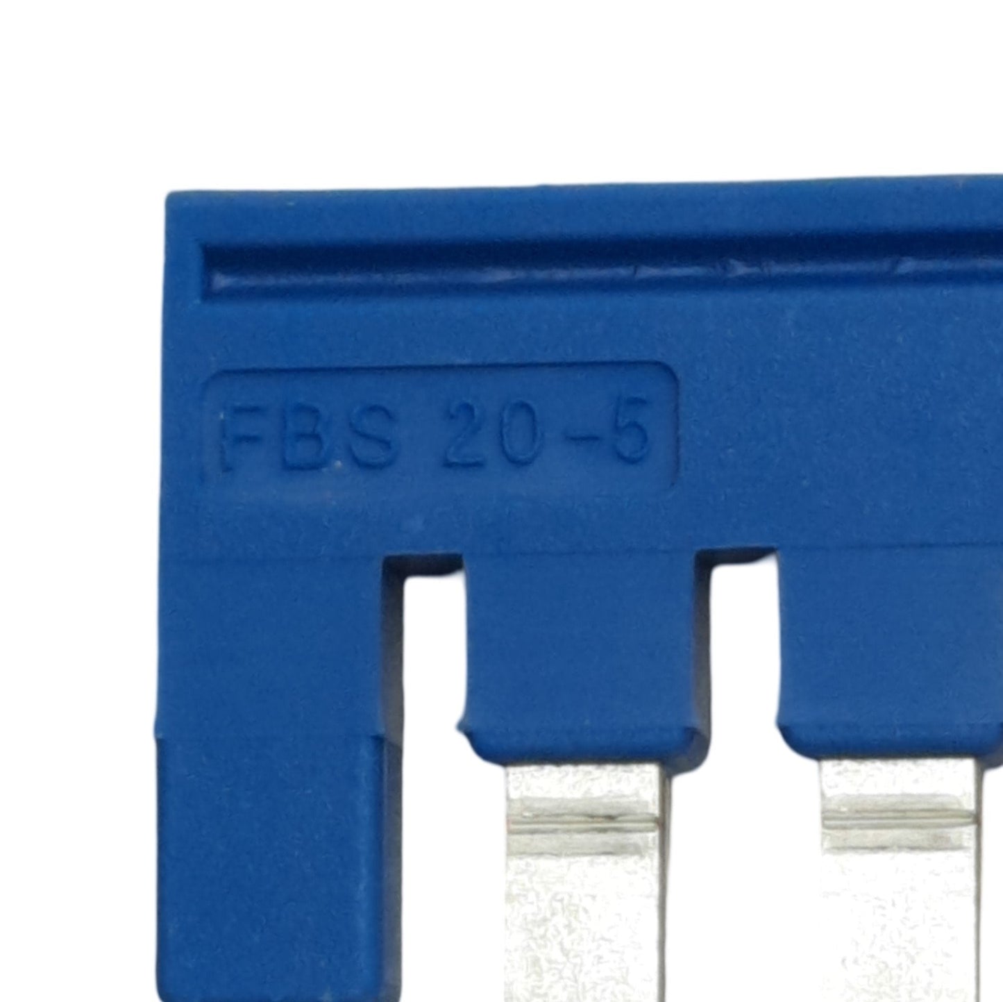 New Lot of 4 Phoenix Contact 3036929 FBS 20-5 BU Plug-In Bridge, 20-Pos, 5.2mm Pitch