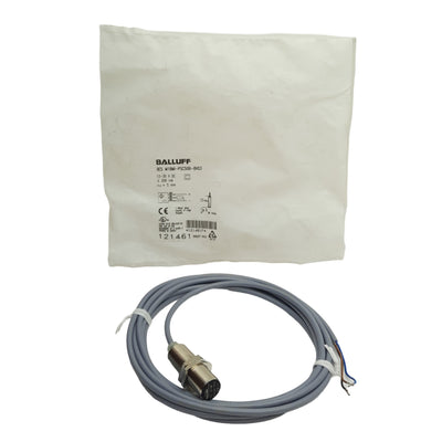 New Balluff BES M18MI-PSC50B-BV03 Proximity Sensor, PNP NO, 10-30VDC, 5mm Range