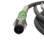 New Lot of 2 Phoenix Contact 1699876 Actuator Cables, M12 5-Pin Male, 3 Meter Length