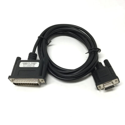 New – Open box Ophir 1Z10032 LaserStar Power Meter RS232 Cable, 9-Pin D-Sub to 25-Pin D-Sub, 2m