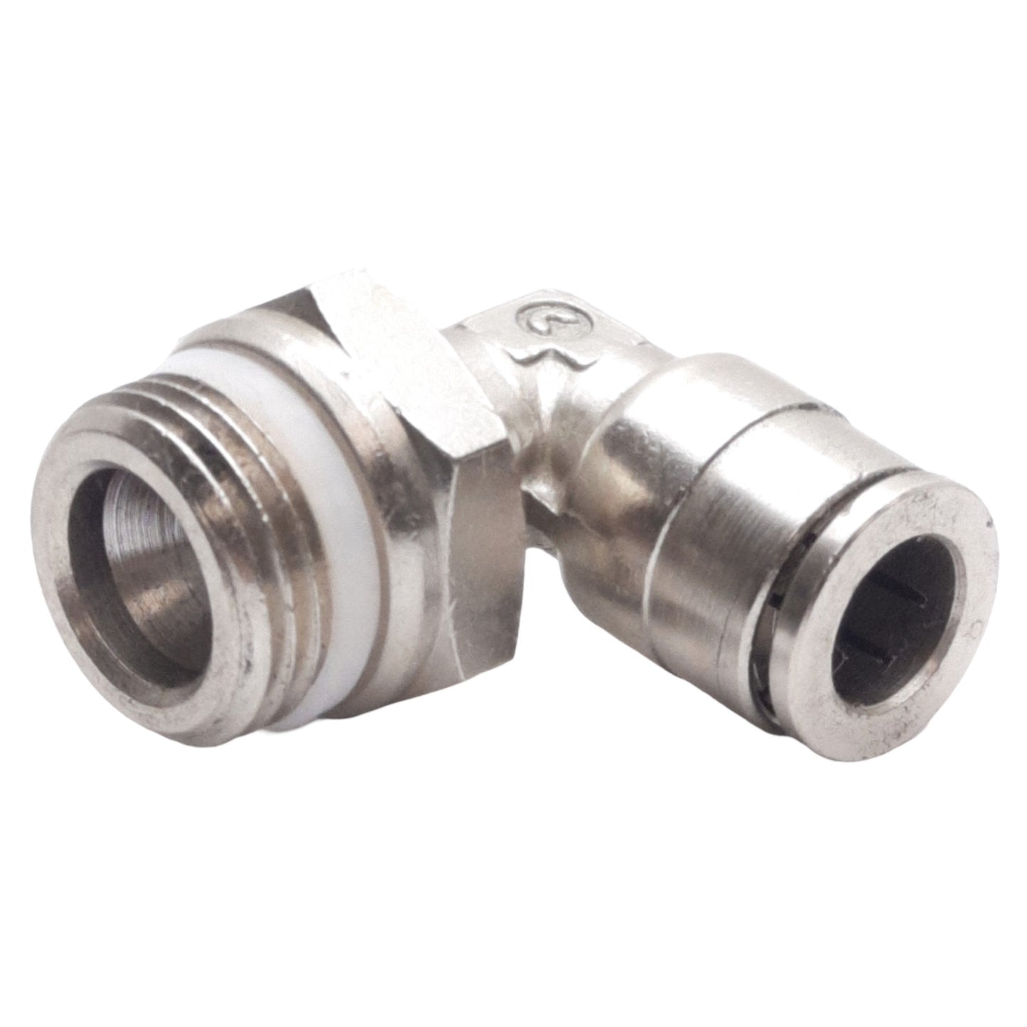 New Lot of 5 Camozzi P6520 05-06 Swivel Elbow Fitting ø5/16" Tube OD, 3/8" Male NPTF