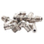 New Lot of 9 Camozzi 6520 02-02 Swivel Elbow Fitting ø1/8in Tube OD, 1/8in Male NPTF