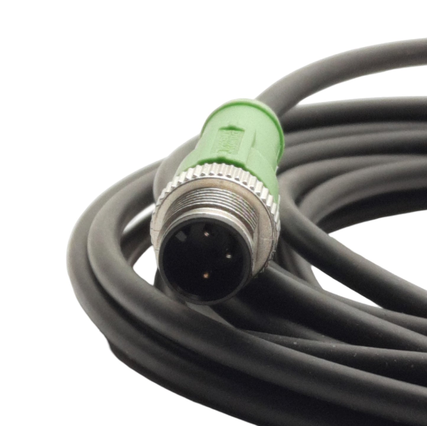 New Phoenix Contact 1696840 SAC-3P-M12MS-M 8FS Sensor Cable, M8 3-Pin F to M12 M, 6m