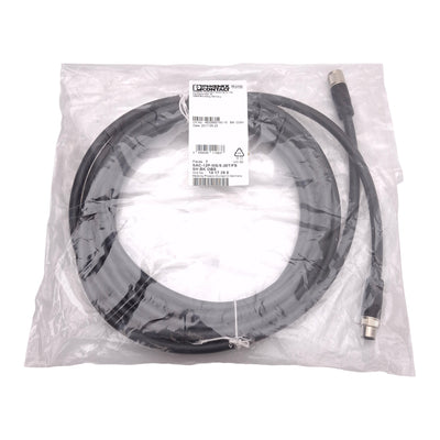 New Phoenix Contact 1417290 Sensor/Actuator Cable, 30V 1.5A, A-Coded, M12 12-Pin, 5m