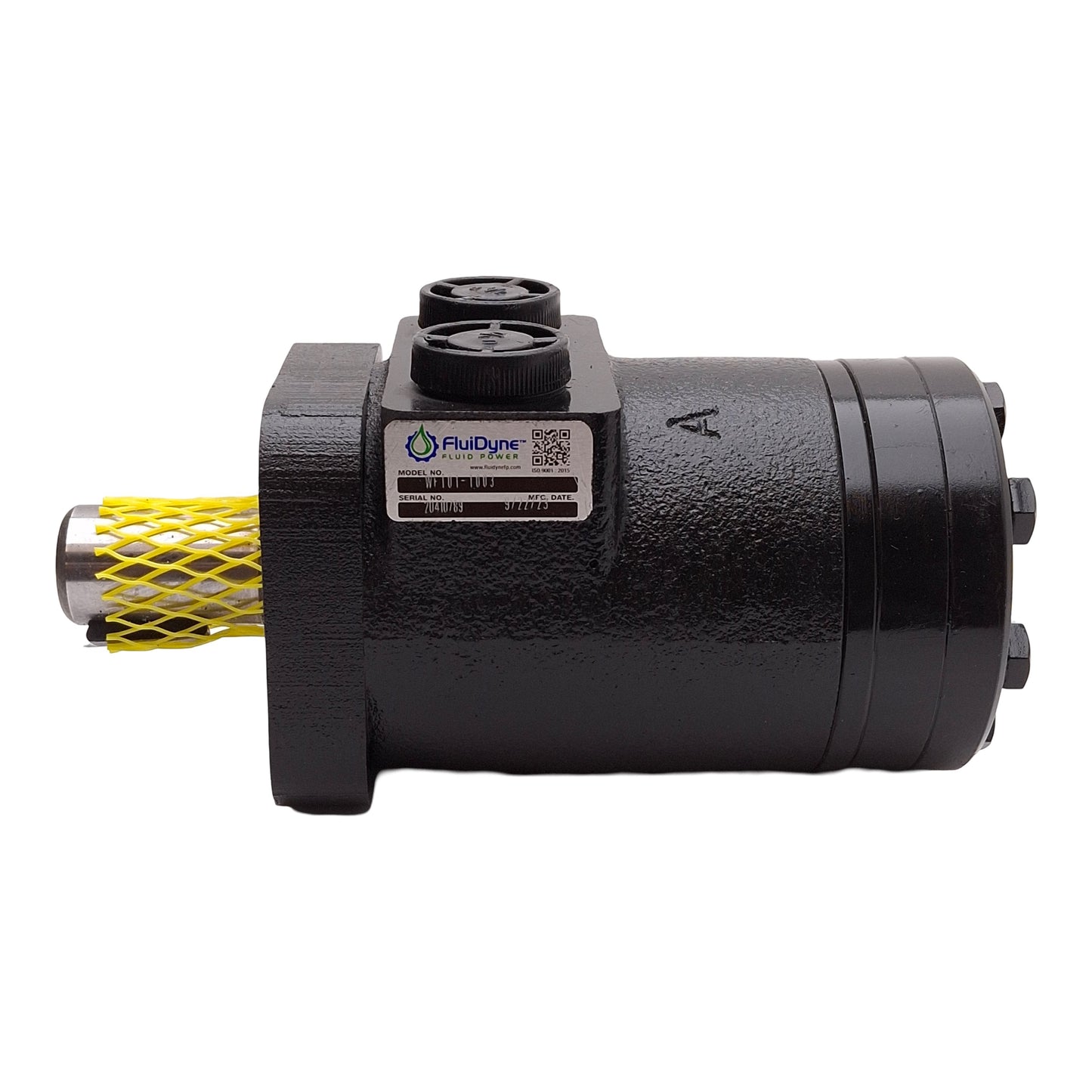 New FluiDyne WF101-1003 Hydraulic Motor 1425in-lb 1813PSI 1/2NPTF ø3.25" Bolt Circle