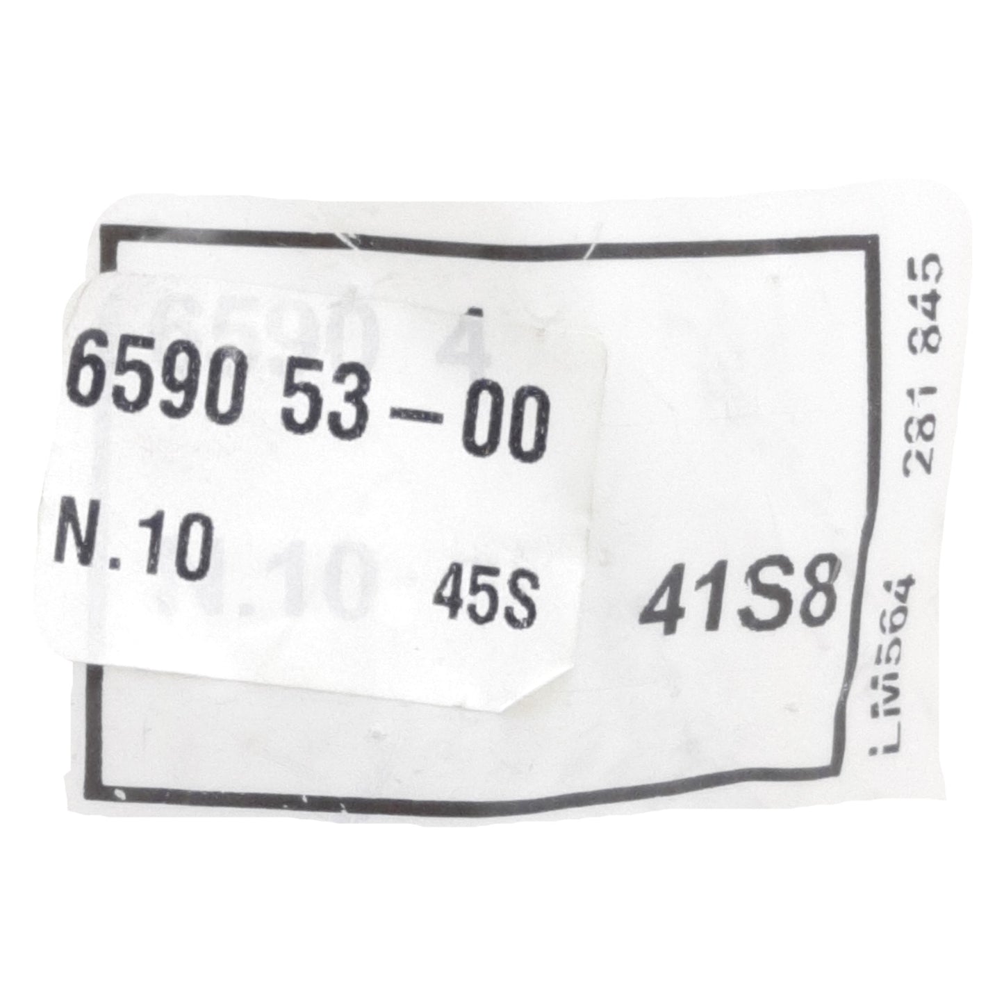 New Lot of 10 Camozzi 6590 53-00 Bulkhead Fitting, ø5/32in x ø5/32in Push-to-Connect