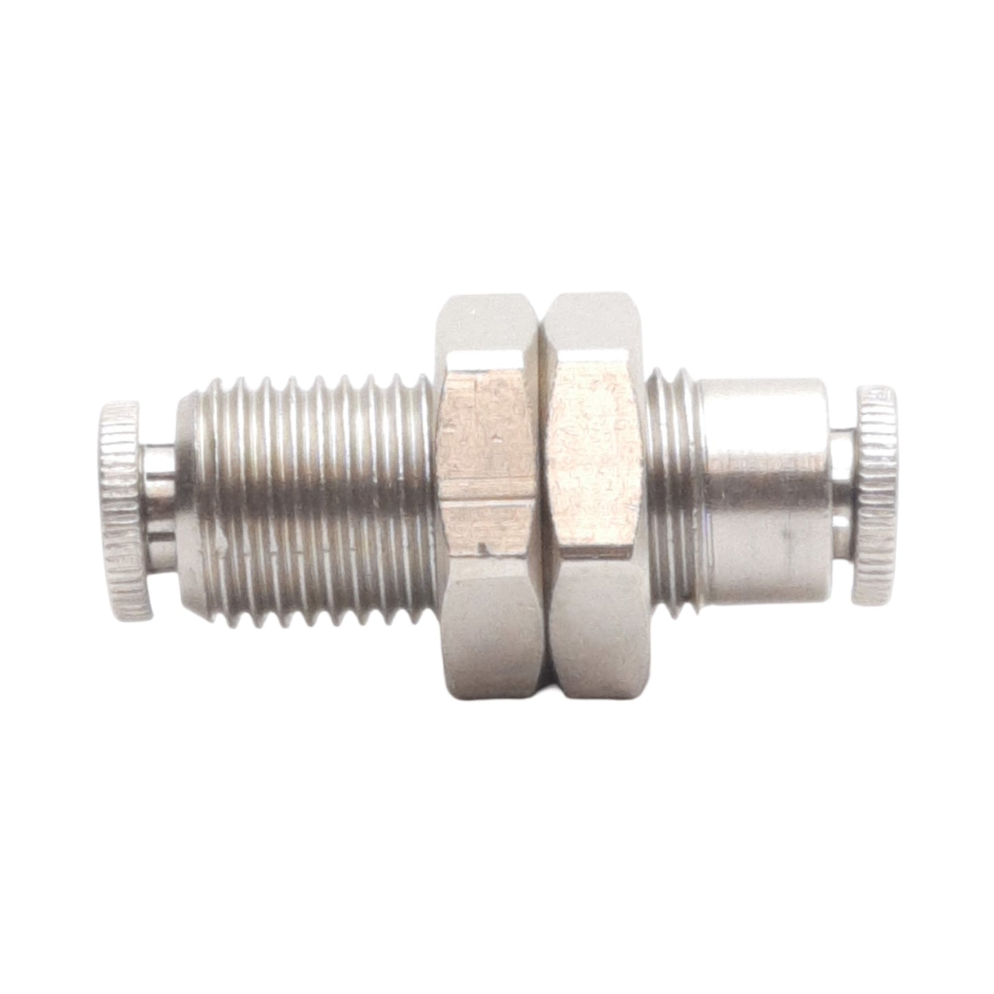 New Lot of 10 Camozzi 6590 53-00 Bulkhead Fitting, ø5/32in x ø5/32in Push-to-Connect