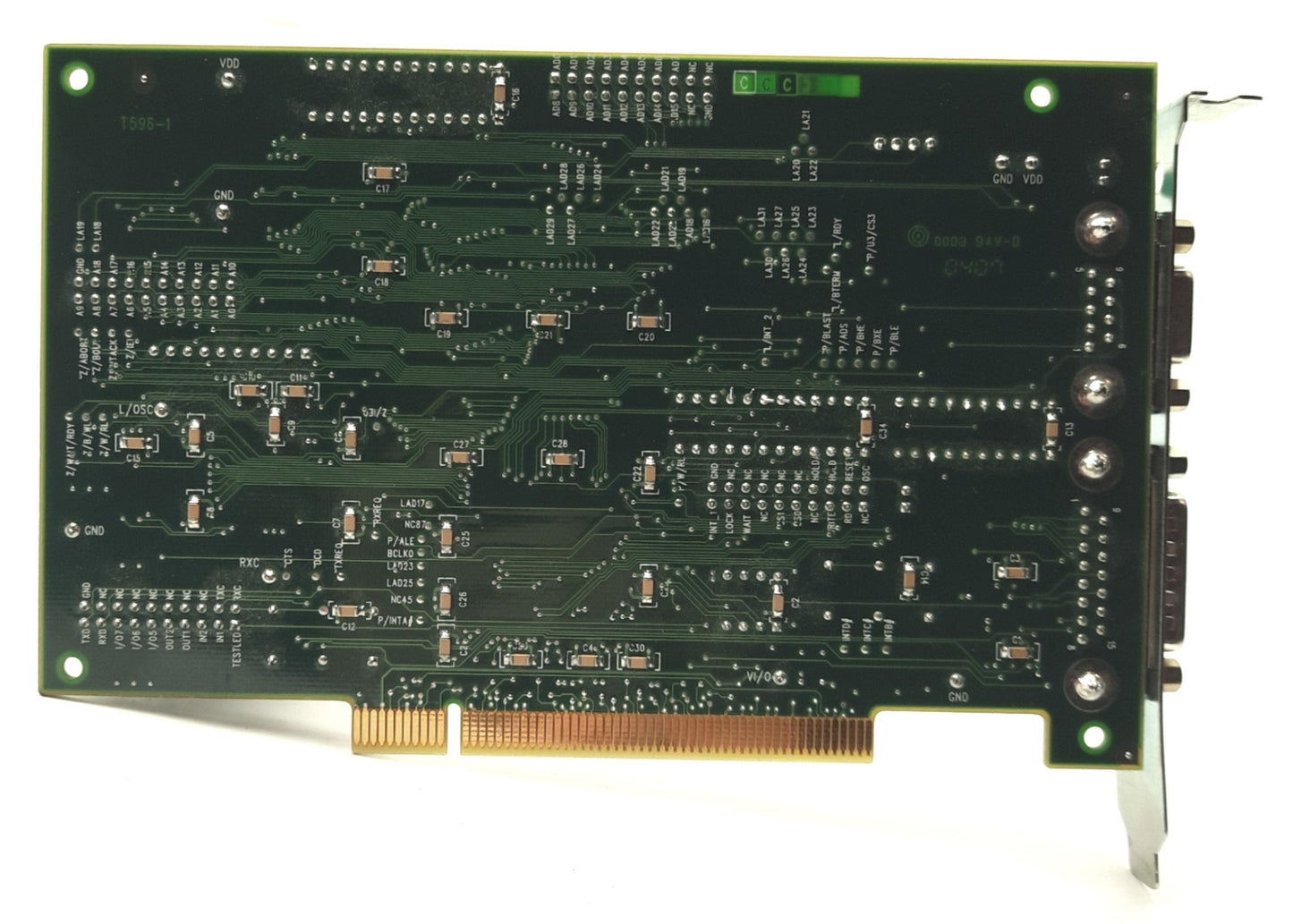 Used Instron A596-1 Rev. F Tension Tester Computer Interface Card PCI Digilink