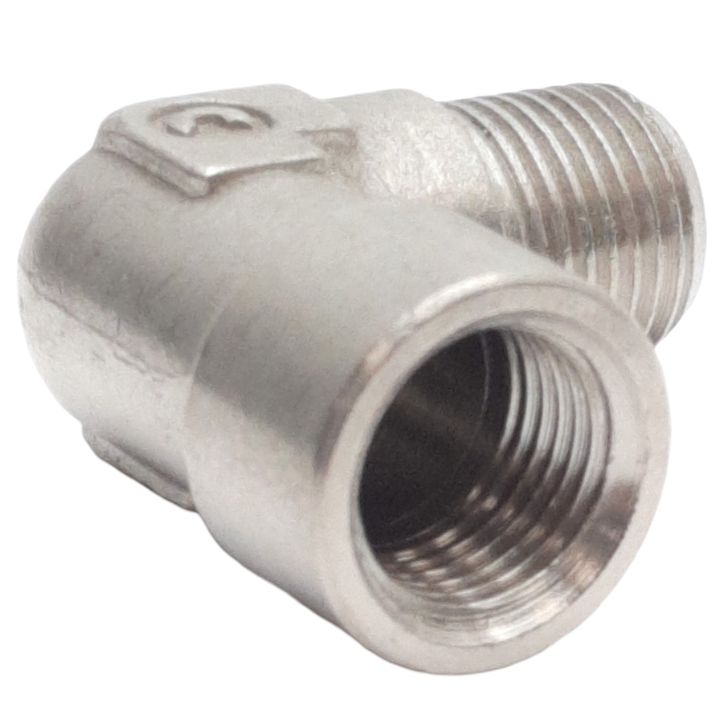 New Lot of 12 Camozzi 2020 1/8-1/8 Elbow Fitting, 1/8in Male BSPT, 1/8in Female BSPT