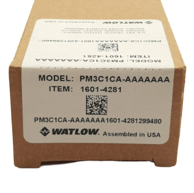 New Watlow PM3C1CA-AAAAAAA EZ-ZONE PID Temperature Controller, 100-240VAC, 1/32 DIN