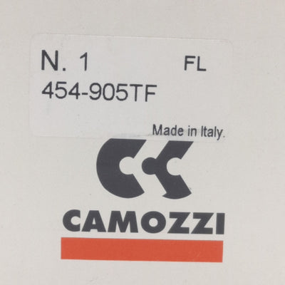 New Camozzi 454-905TF Pneumatic Manual Valve, 1/4in NPTF, 5/2-way, 10bar Max