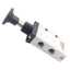 New Camozzi 338-915TF Pneumatic Spring Return Manual Valve 1/8" NPTF, 3/2-Way, 10bar
