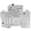 New Altech 2C2UM Circuit Breaker, 2-Pole, 480Y/277VAC 80VDC 2A, DIN Rail Mount
