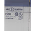 New Altech 2D60UM Circuit Breaker, 2-Poles, 480Y/277VAC 60VDC 60A, DIN Rail Mount