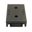 Used Parker CR4601 Crossed Roller Slide, 2in Travel, 151lbs Load, 4in x 2.62in Table