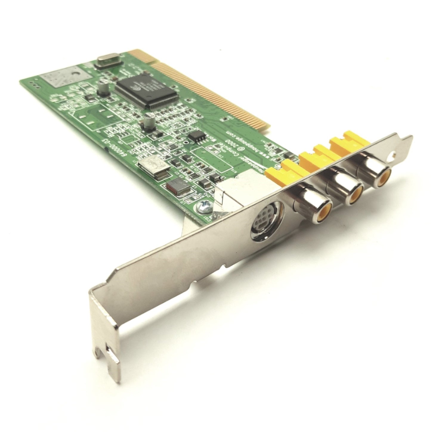 Used Hauppauge 64405 Rev. C1 ImpactVCB Video Captured Card, PCI, S-Video, Composite