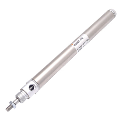 Used SMC NCDMB075-0700 Pneumatic Cylinder, ø3/4in Bore, 7in Stroke, 1/8in NPT, 250psi