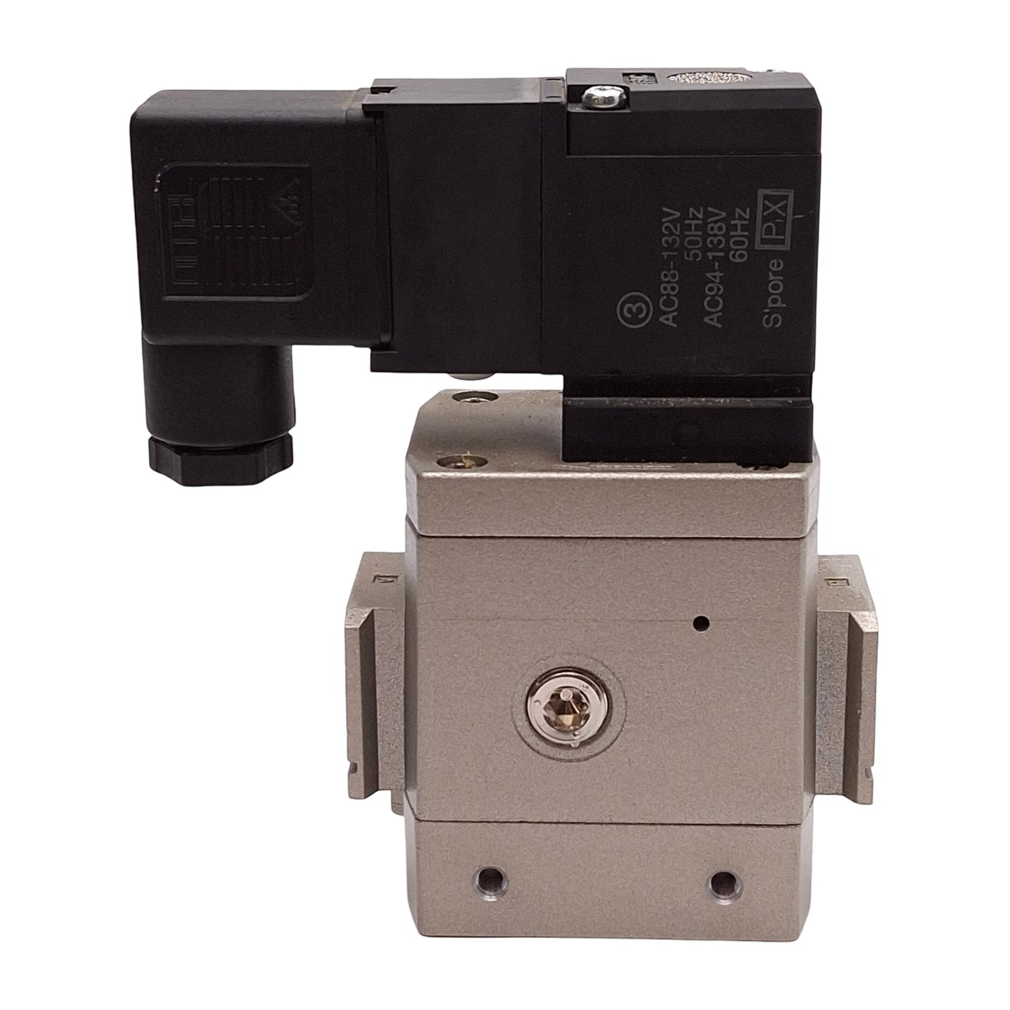 Used SMC NAV2000-N02-3DZ Soft Start-Up Valve, 0.2-1.0MPa, 1/4NPT, 110-120VAC Coil