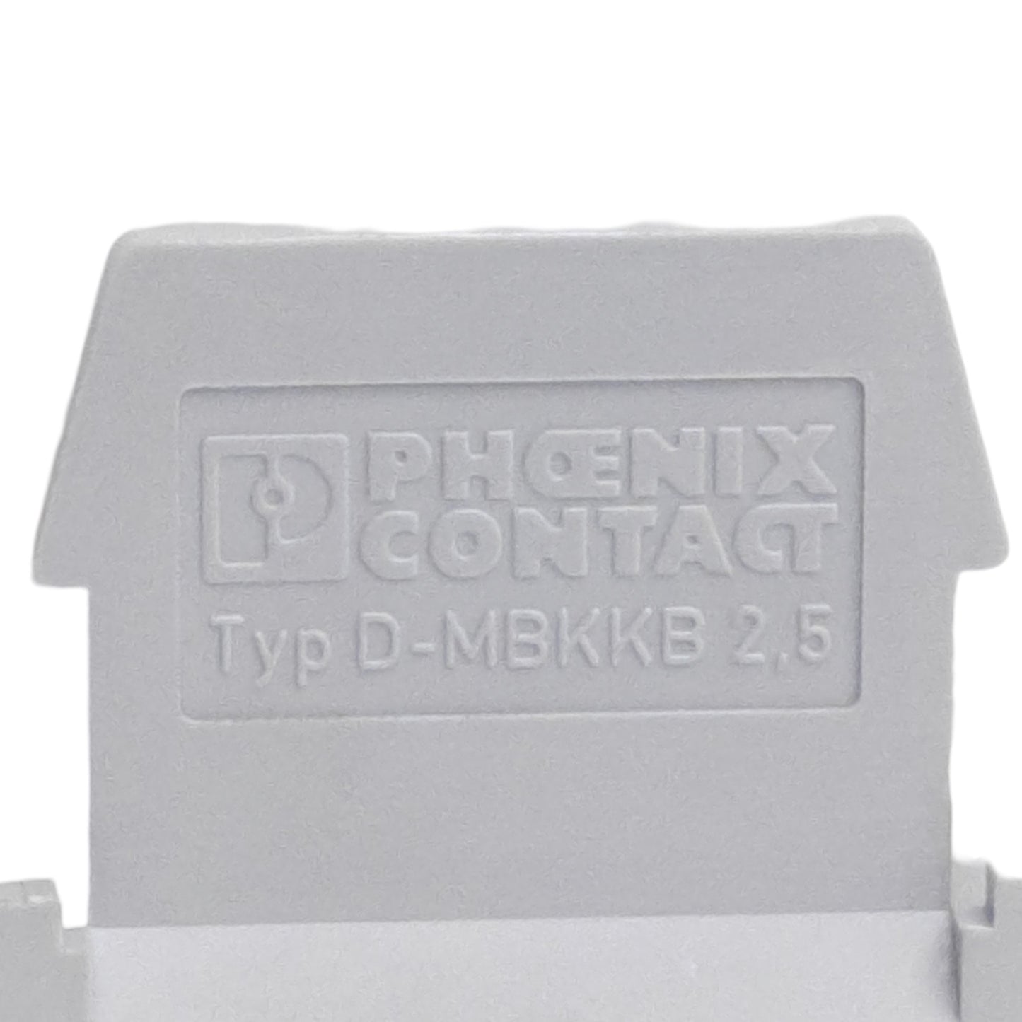 New Lot of 22 Phoenix Contact 1413052 End Cover, Gray, 40mm L x 5mm W x 62mm H