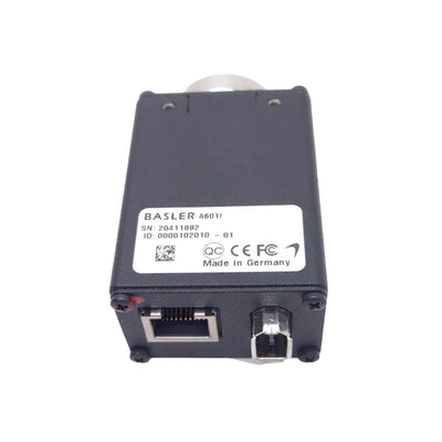 Used Basler A601f Mono Camera, 656x491 Resolution, 9.9x9.9μm Pixels, 60fps, C Mount