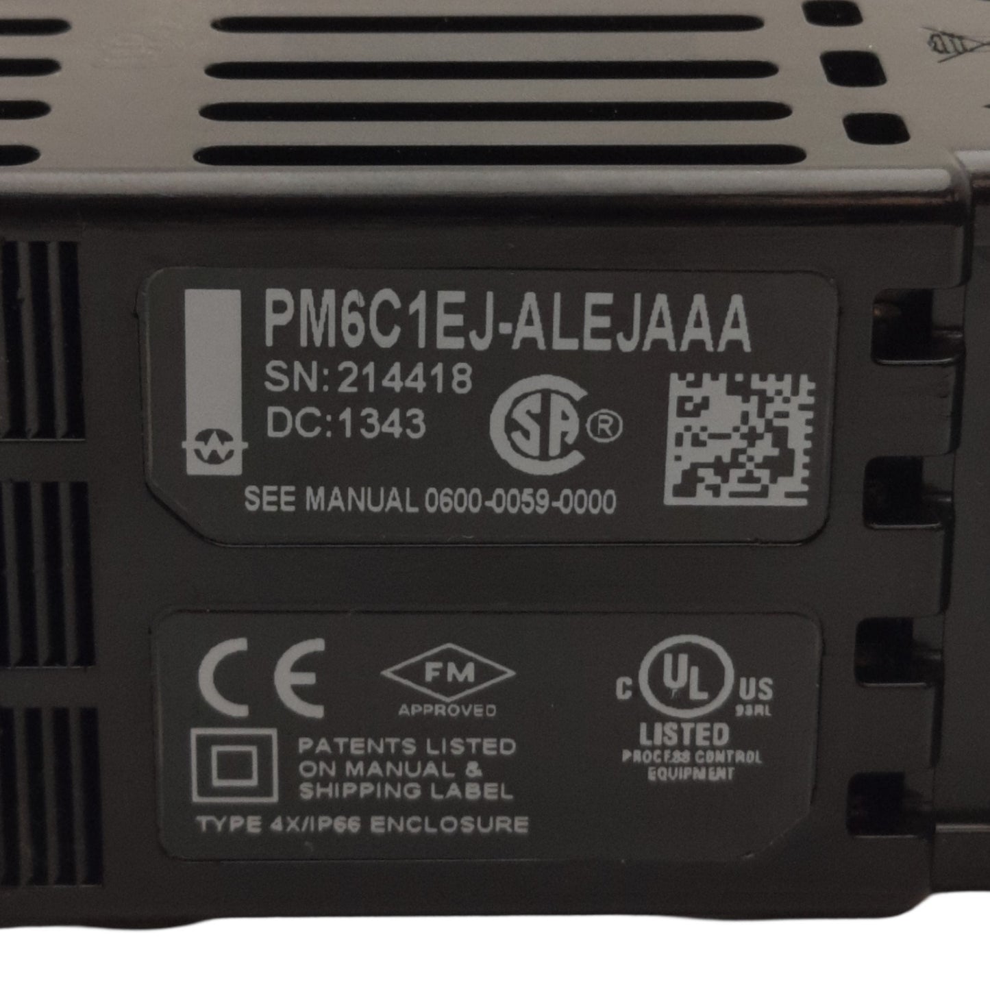 Used Watlow PM6C1EJ-ALEJAAA PID Controller, Input: Universal, Output: 2 Relays