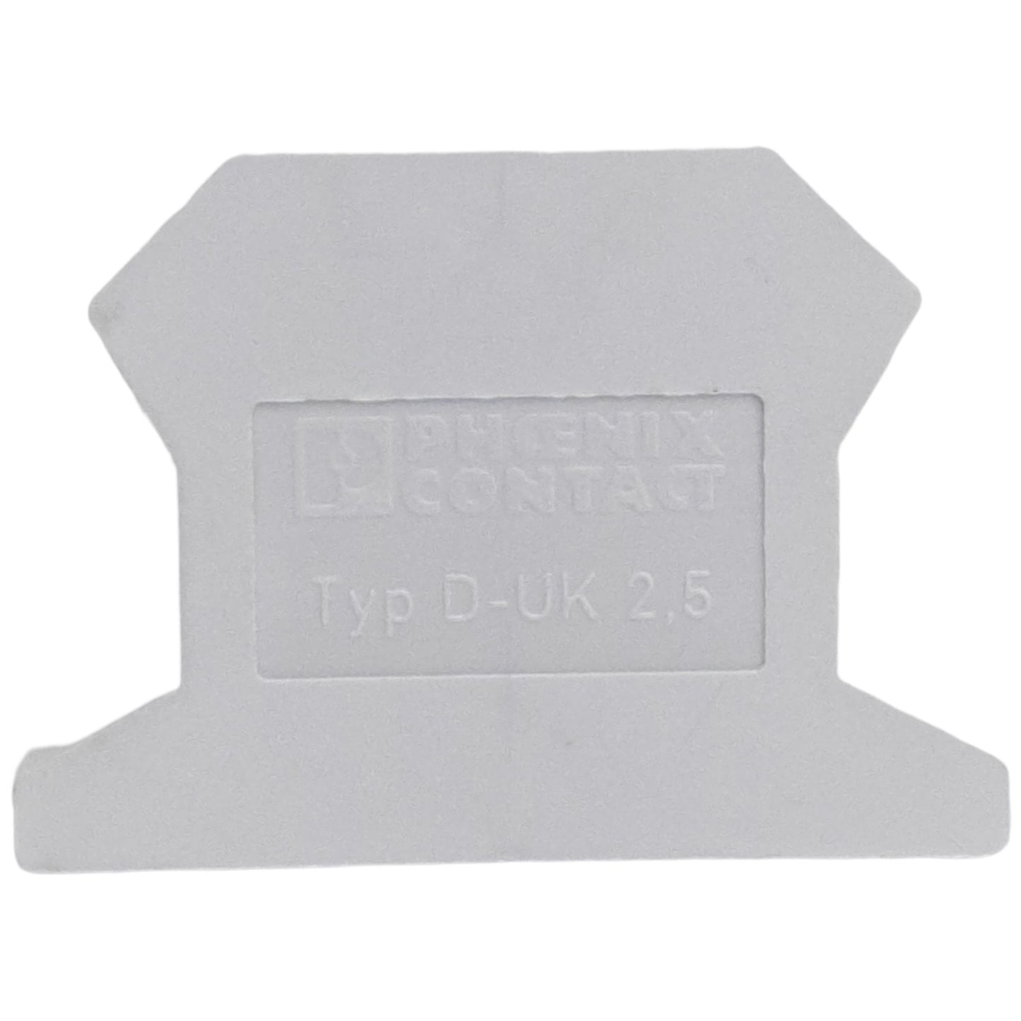 New Lot of 22 Phoenix Contact 3001022 End Cover, Gray, 30.7mm L x 1.5mm W x 42.5mm H