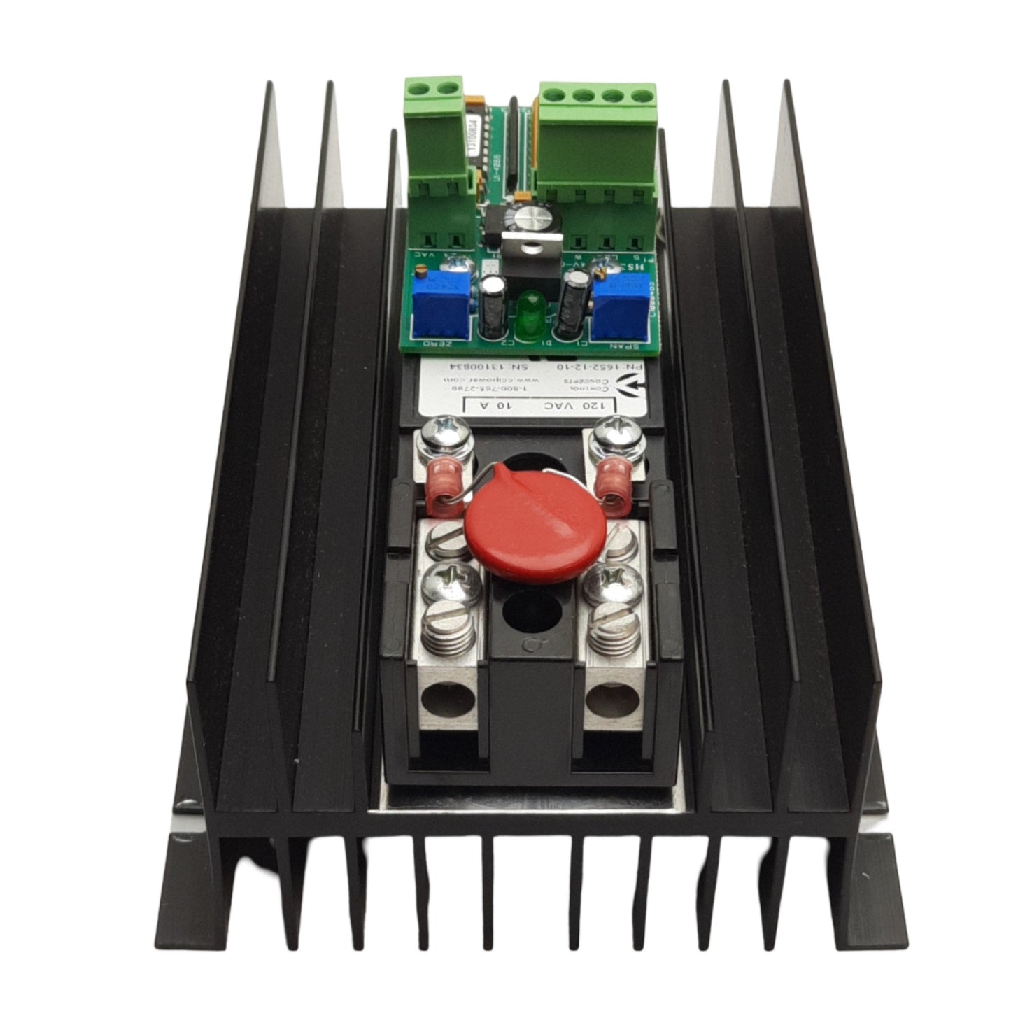 Used Control Concepts1022-12-10-POT Power Controller 120VAC Supply, 0-5VDC Command