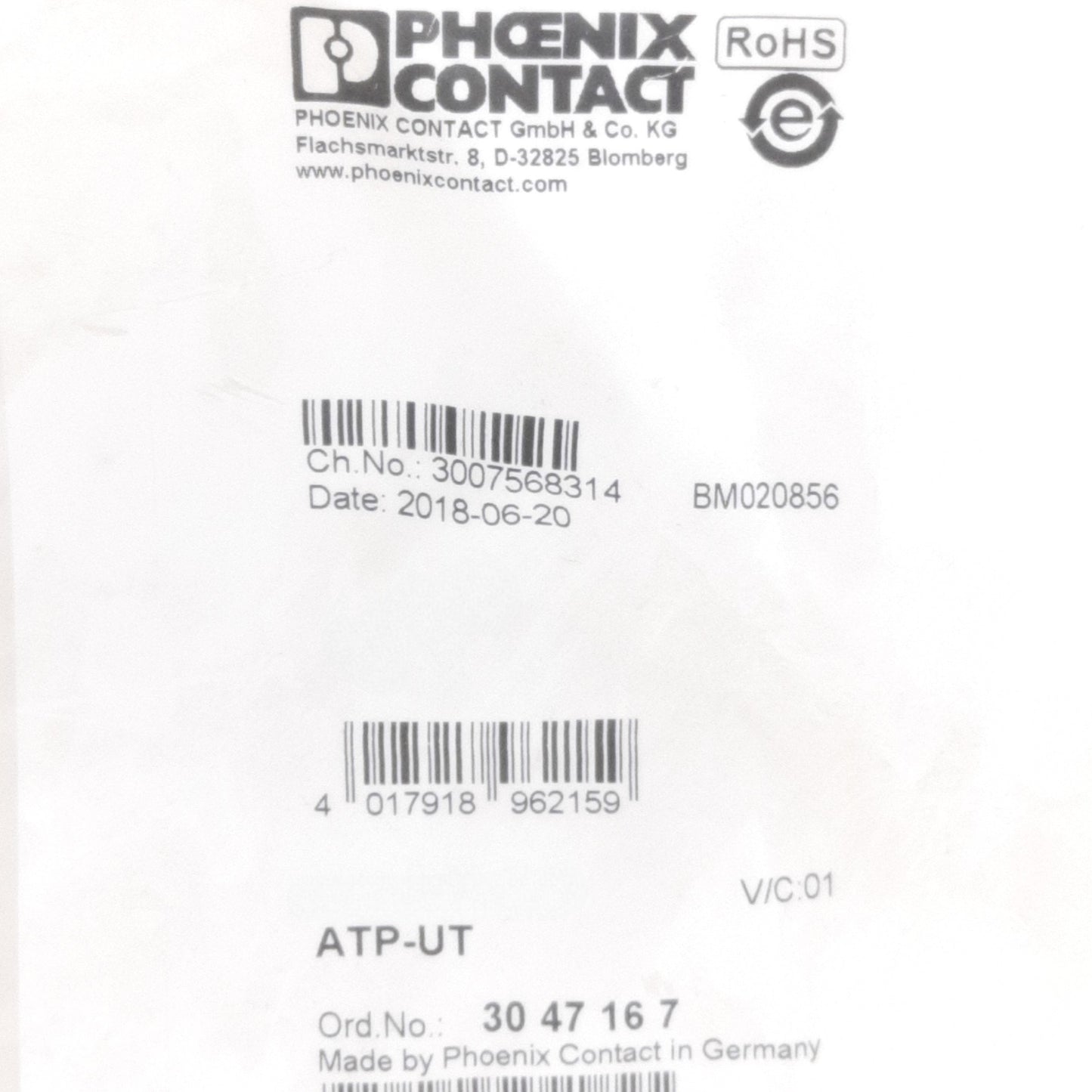 New Lot of 30 Phoenix Contact 3047167 Partition Plate, 45.7mm L x 2.2mm W x 53.4mm H