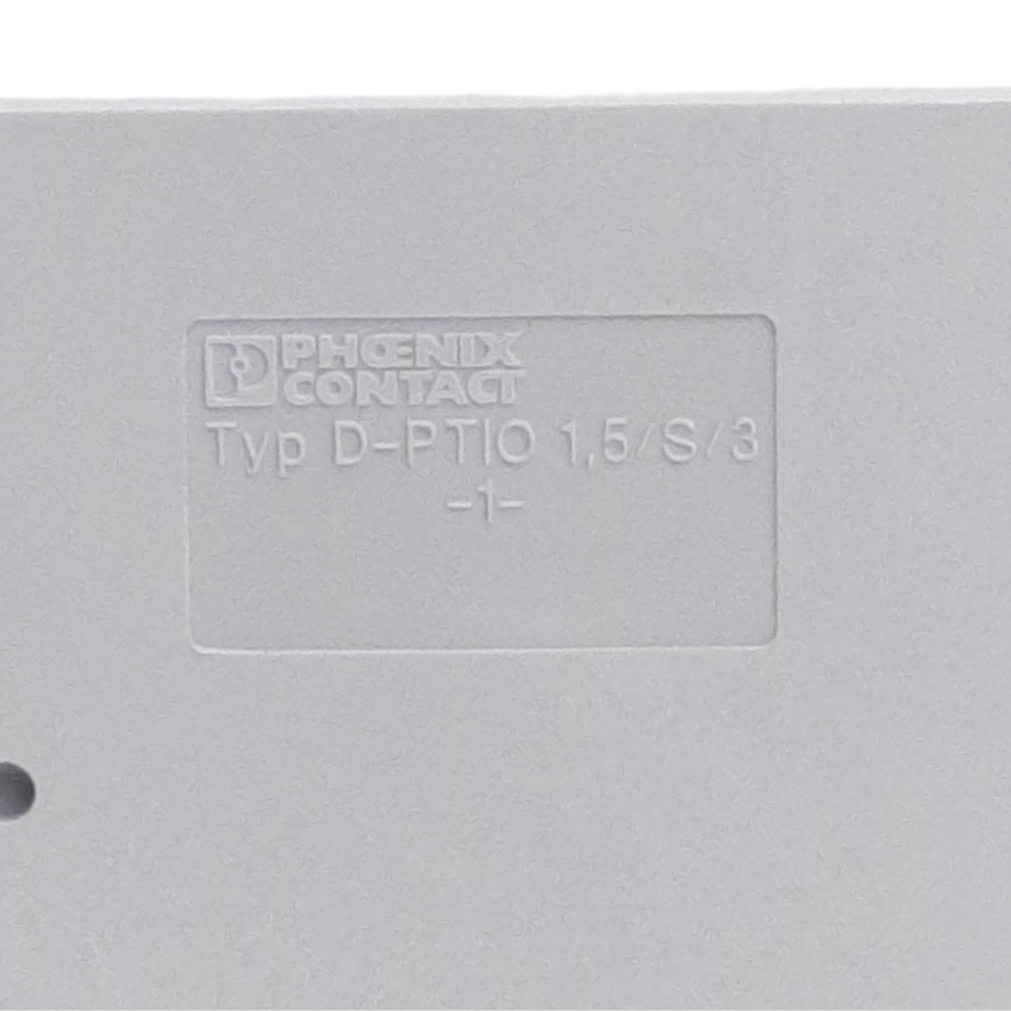 New Lot of 40 Phoenix Contact 3244575 End Cover, Gray, 33.8mm L x 2.2mm W x 74.4mm H