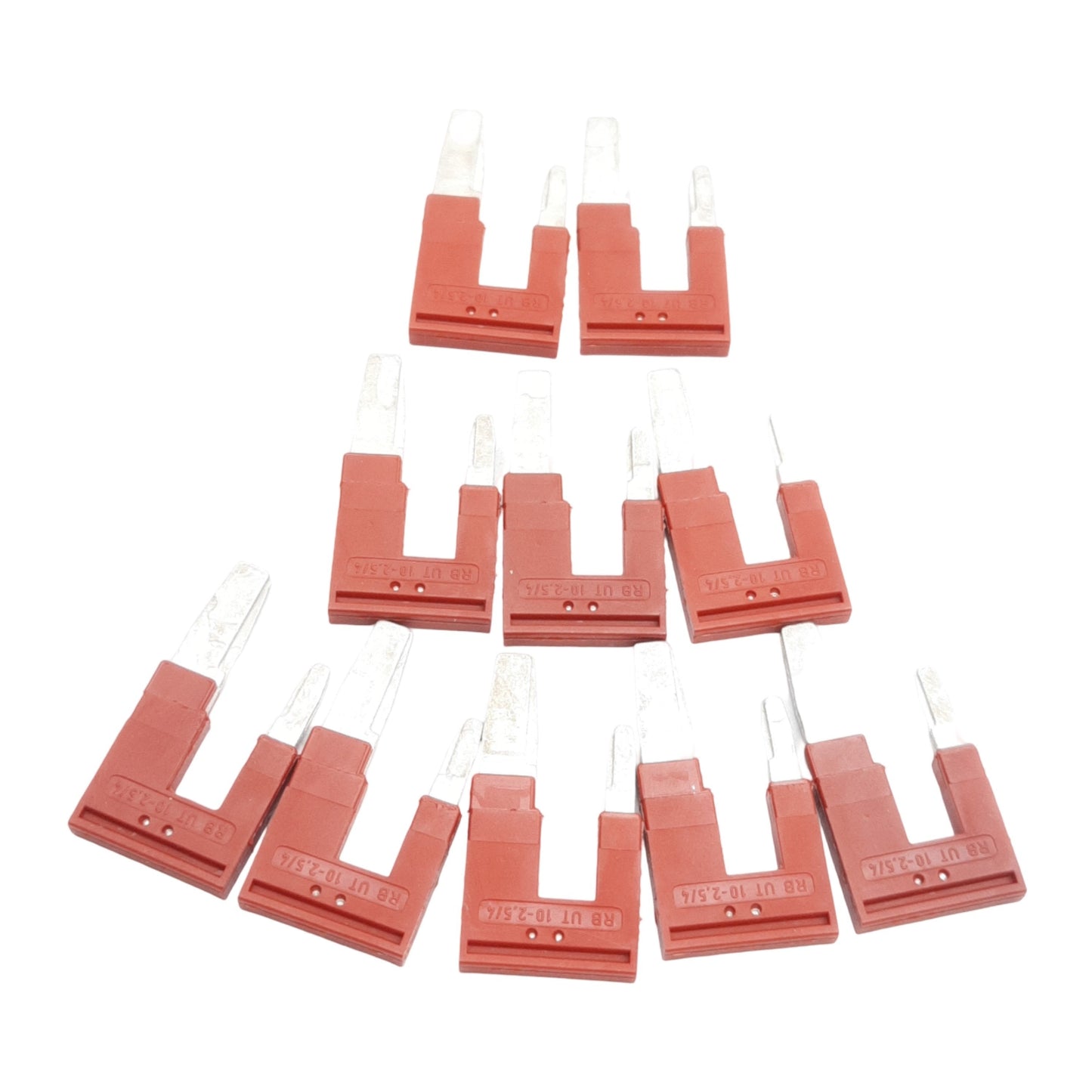 New Lot of 10 Phoenix Contact 3047060 Reducing Bridge, 2-Pos, 10.2mm Pitch, 29mm L