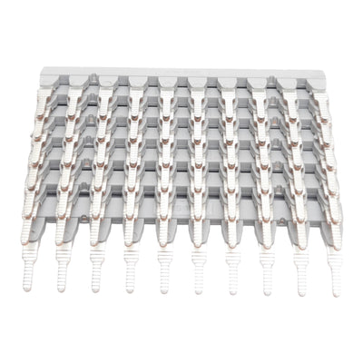 New Lot of 7 Phoenix Contact 3118135 Insertion Bridge, 10-Pos, 8mm Pitch, Gray