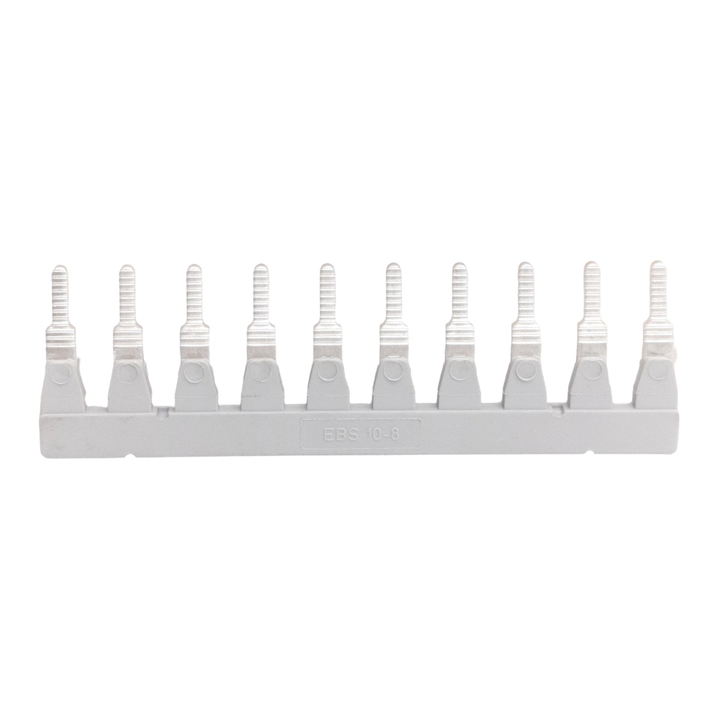 New Lot of 7 Phoenix Contact 3118135 Insertion Bridge, 10-Pos, 8mm Pitch, Gray