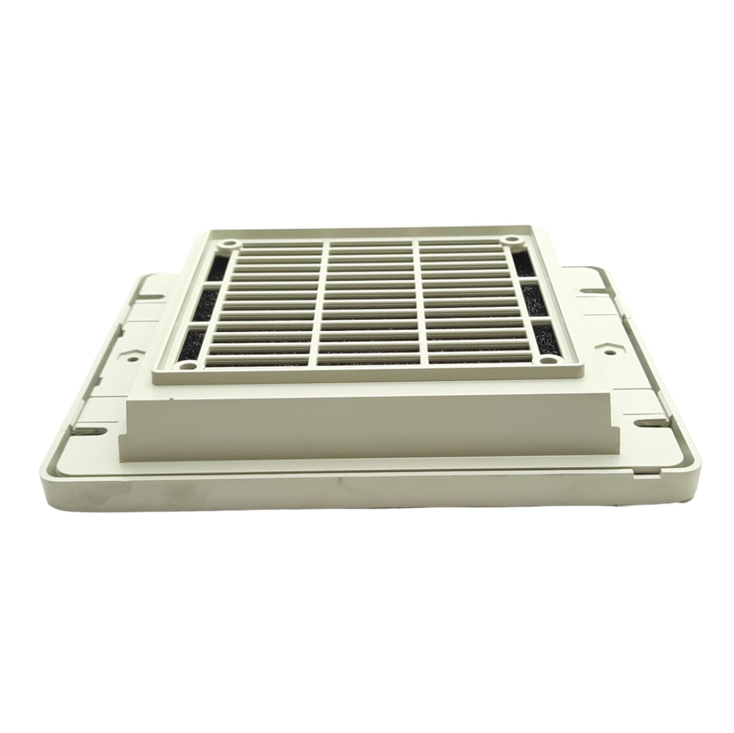 Used Hoffman TEP4 Exhaust Grille, 7.37" x 6.29" x 1.4", 55 CFM, Nominal Size 4