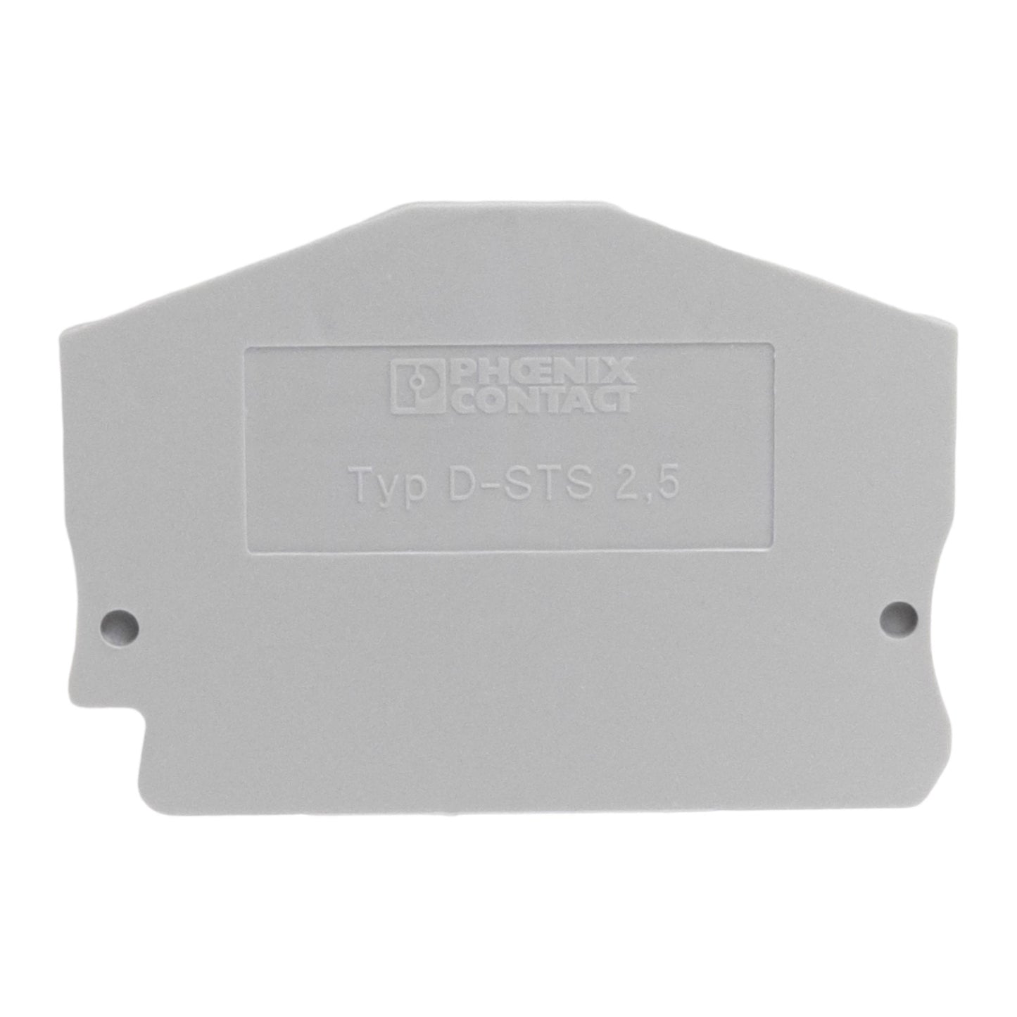 New Lot of 31 Phoenix Contact 3031762 End Cover, Gray, 43mm L x 2.2mm W x 51mm H