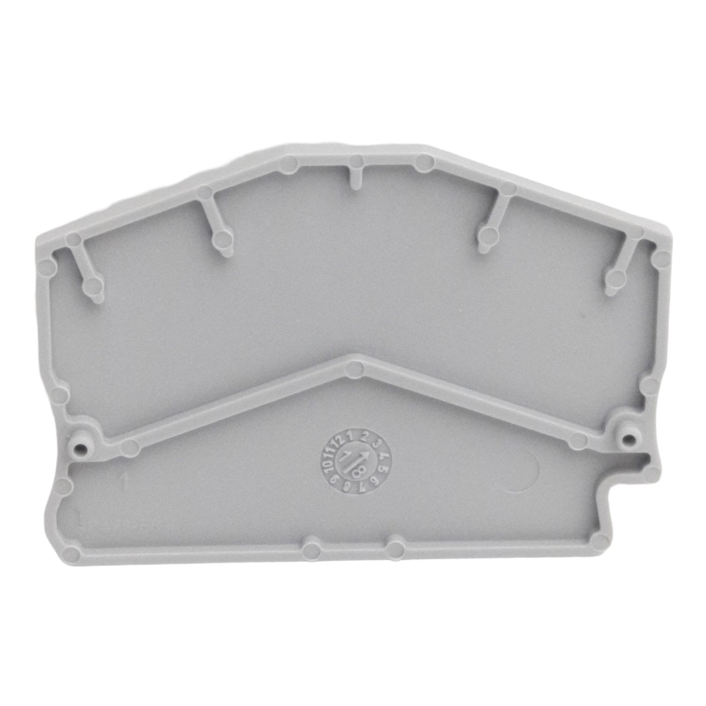 New Lot of 31 Phoenix Contact 3031762 End Cover, Gray, 43mm L x 2.2mm W x 51mm H