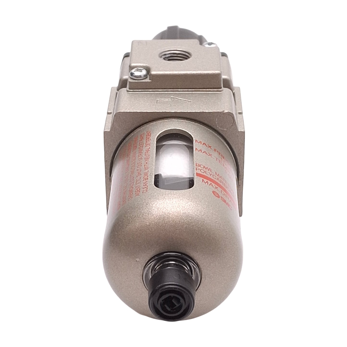 SMC AW20-N02-CZ Filter Regulator, 7-125PSI Set, 5µm Filtration, 1/4in NPT