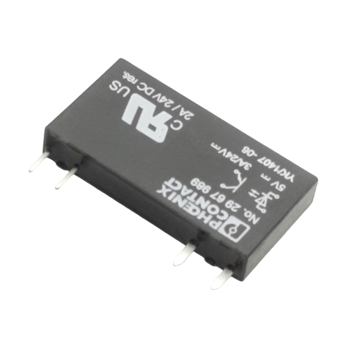 New Phoenix Contact OPT-5DC/24DC/2 Mini Relay, 1 N.O., 3-33VDC 15A Contact 5VDC Coil