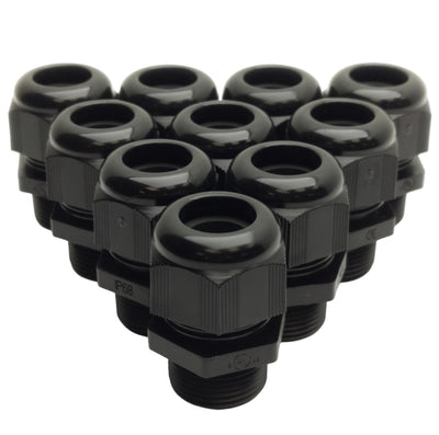 New Lot of 10 Altech 5308922 Cable Gland, 3/4in NPT, ø9-18mm Cable Clamping Range