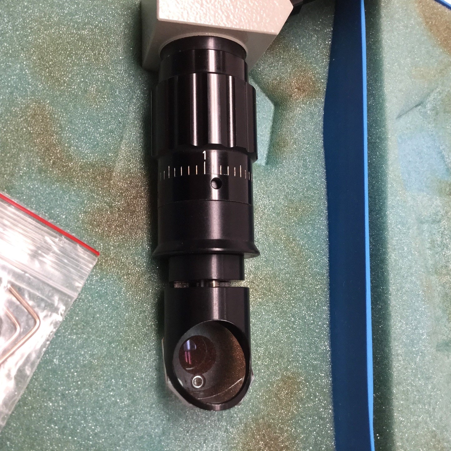 Used Marcel Aubert SA MA113 Inspection Tube Microscope 120° Viewing Angle w/Reticle