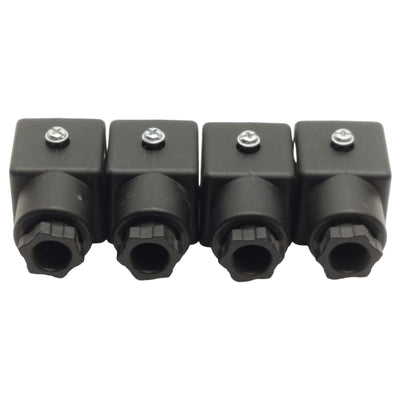 New Lot of 4 CanField Connector G51003081000 Solenoid Socket DIN Style A, 2P+G, PG9