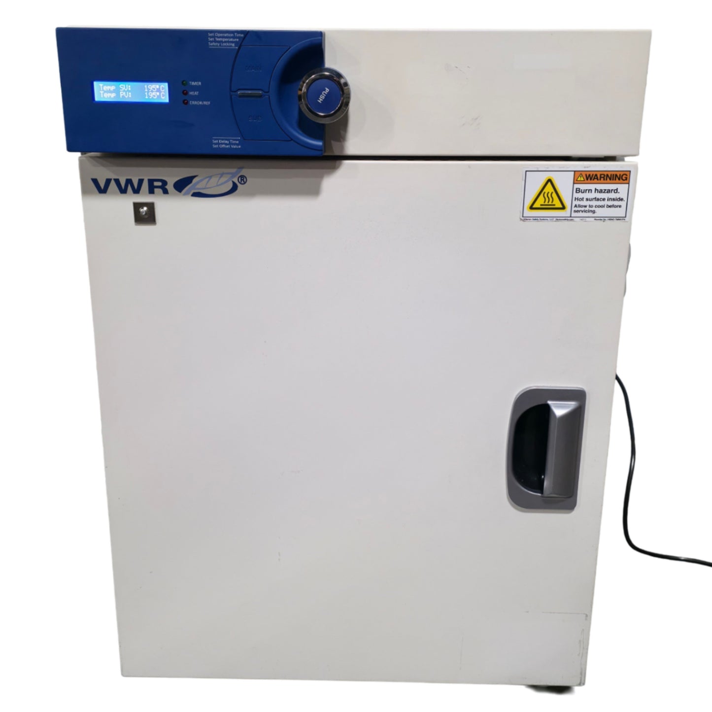 Used VWR 414005-114 Forced Convection Oven 1.75CuFt, 70°C To 250°C, 120VAC 60Hz 750W