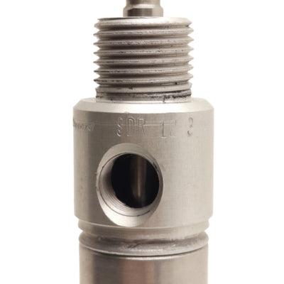 Used Clippard SDR-12-3 SS Pneumatic Cylinder, ø3/4in Bore, 3in Stroke, 1/8in NPT