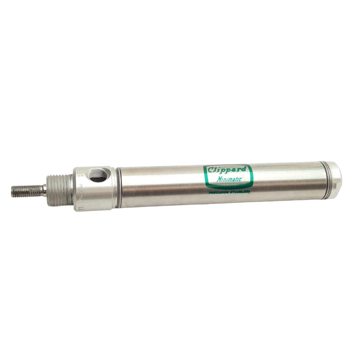 Used Clippard SDR-12-3 SS Pneumatic Cylinder, ø3/4in Bore, 3in Stroke, 1/8in NPT