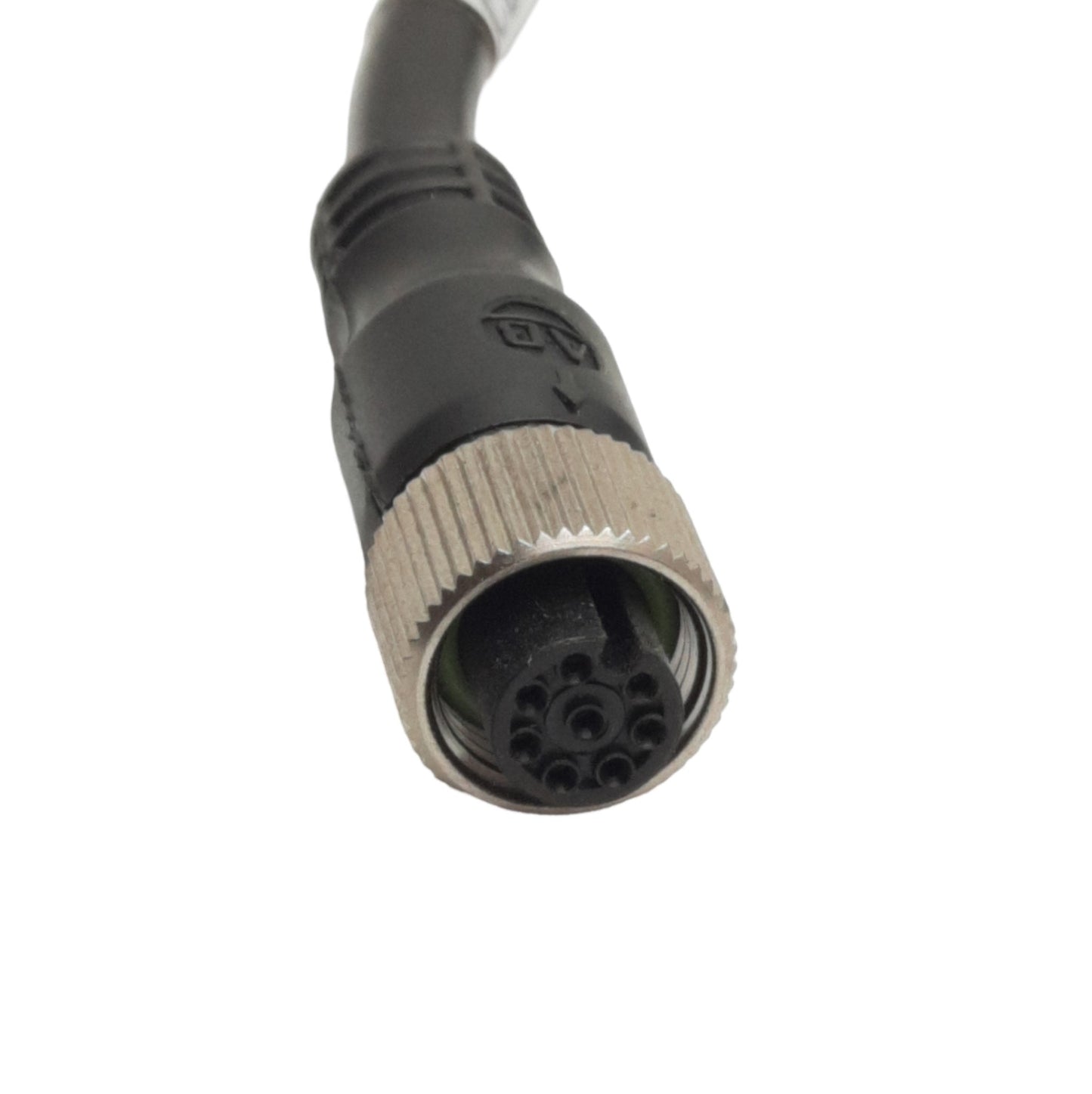 Used Allen Bradley 889D-F8AB-5 Micro Cable 8-Pole, 30VAC/DC 2A, M12 8-Pin, 4.75m Long