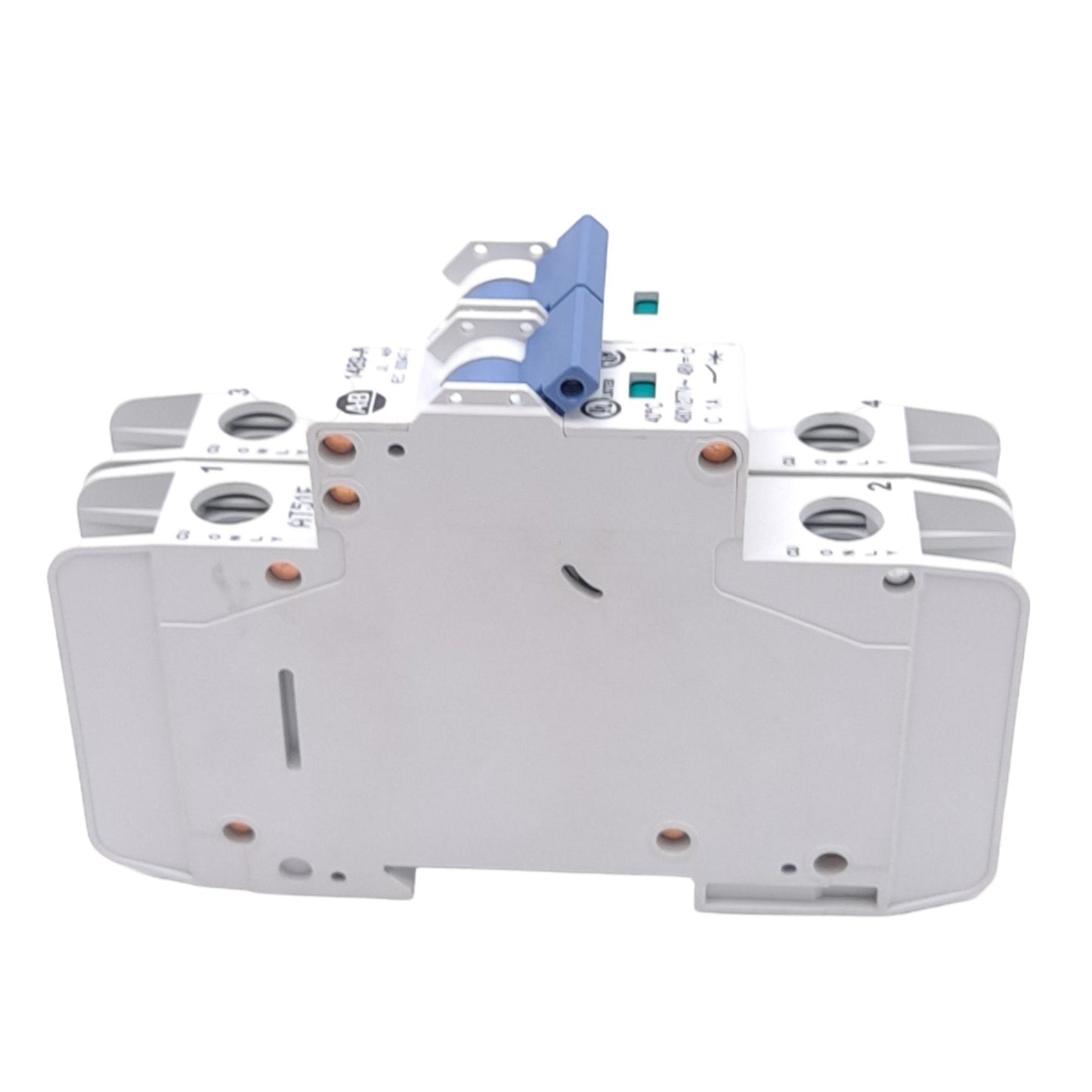 Used Allen Bradley 1489-A2C010 Circuit Breaker, 2-Pole, 480Y/277VAC, 96VDC, 1A, DIN