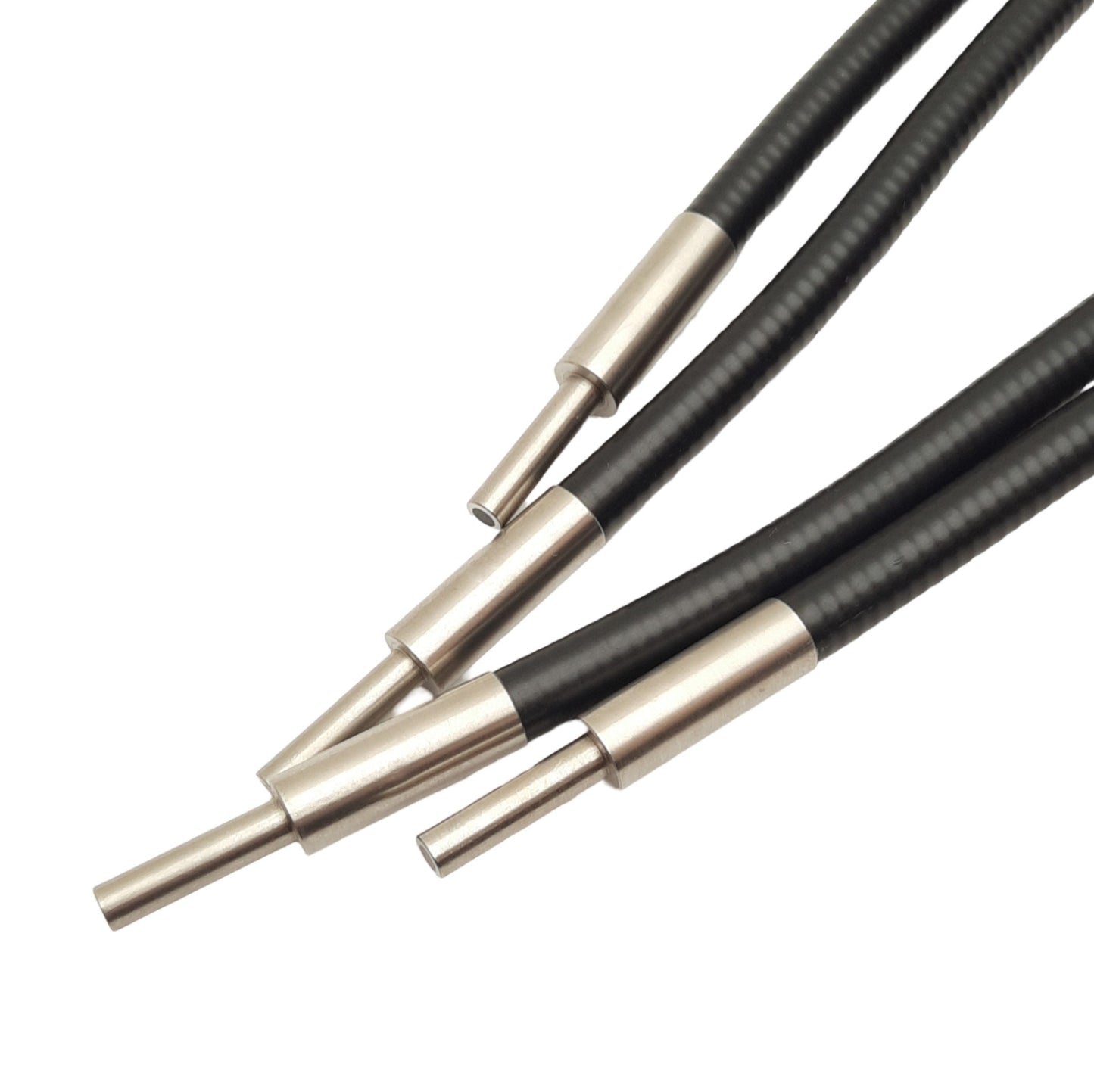 Used LDGI 806-00006 Quadfurcated High Power Fiber Light Guide 4 x 3mm x 1000mm