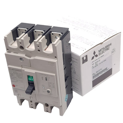 New Mitsubishi NV250-CV Earth Leakage Circuit Breaker, 3-Pole, 100-440VAC 250A
