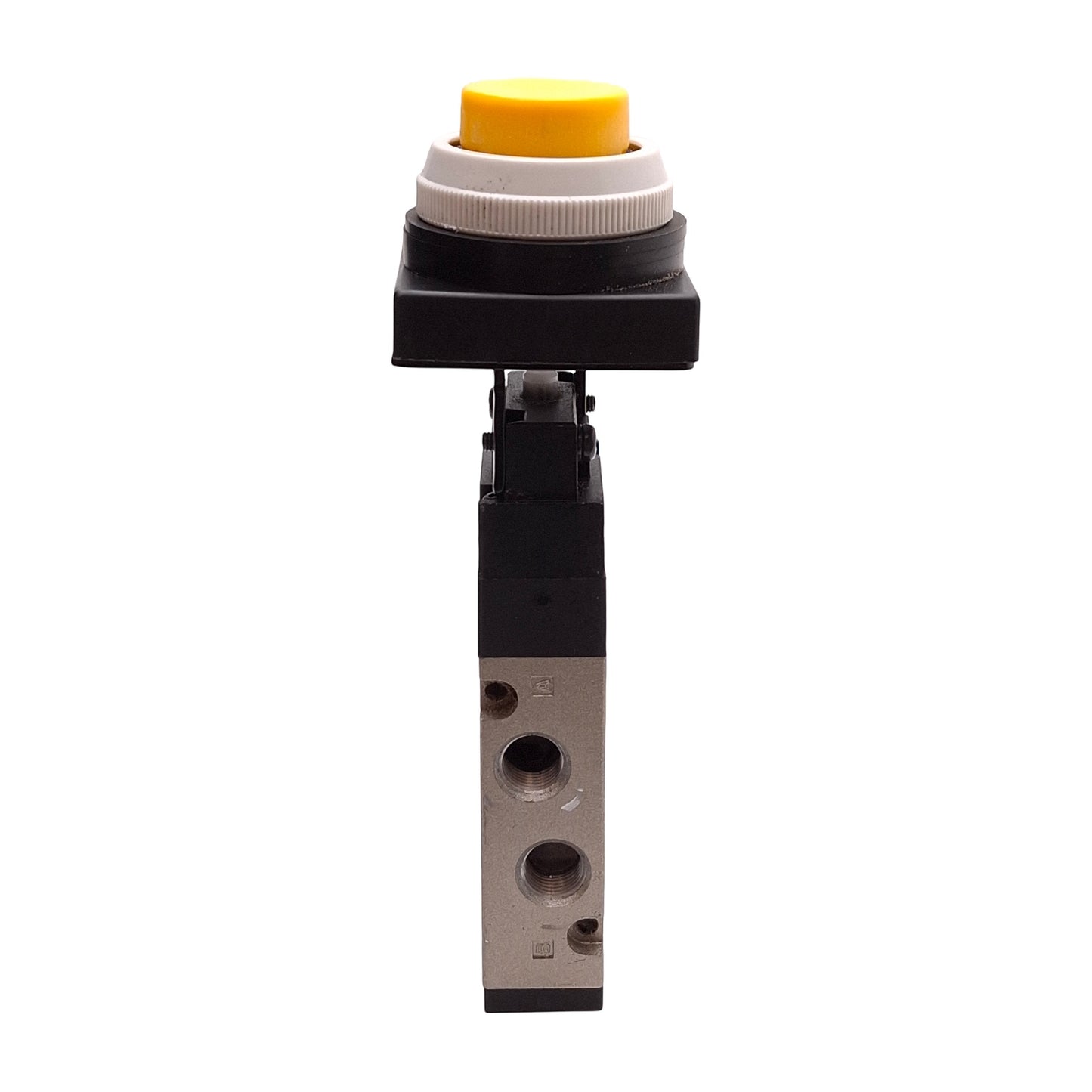 Used SMC VZM450-01-32Y Momentary Pushbutton Pneumatic Valve, 0.15-1.0MPa, Rc1/8