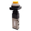 Used SMC VZM450-01-32Y Momentary Pushbutton Pneumatic Valve, 0.15-1.0MPa, Rc1/8