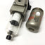 Used SMC AW20-02B-C Pneumatic Filter/Regulator 0.05-0.85MPa Set Pressure, Rc 1/4"